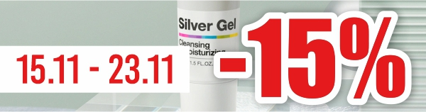 15% korting op Silver Gel