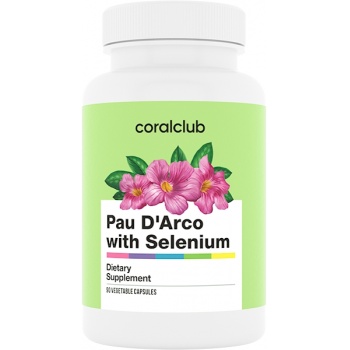 Pau D`Arco with Selenium<br />(90 plantaardige capsules)