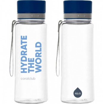 Coral Club - EQUA Botella de plástico «Hydrate the World» 