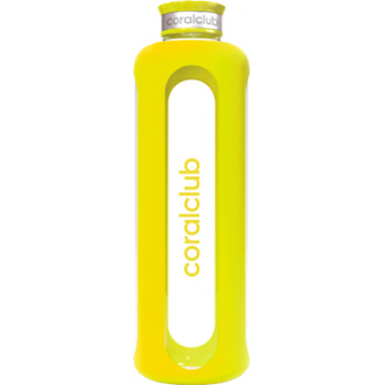 Coral Club - Glazen fles ClearWater Yellow 