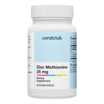 Coral Club - Zinc Methionine 25 мг 