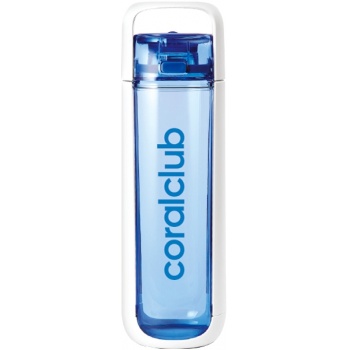 Бутылка для воды KOR One, бело-голубая (750 мл)