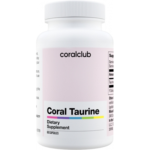 Aminozuur met hoge biologische activiteit Coral Taurine (Coral Club)