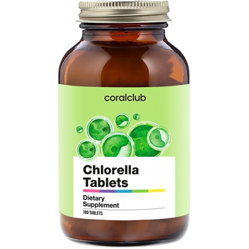 Digestión: Chlorella Tablets (Coral Club)