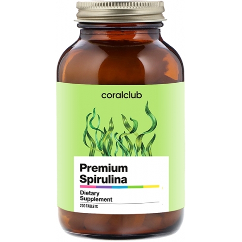 Почистване: Премиум Спирулина / Premium Spirulina (Coral Club)