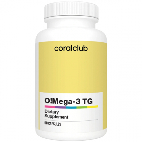 UFAs und Phospholipide: Omega-3 / O!Mega-3 TG, 90 Kapseln (Coral-Club)