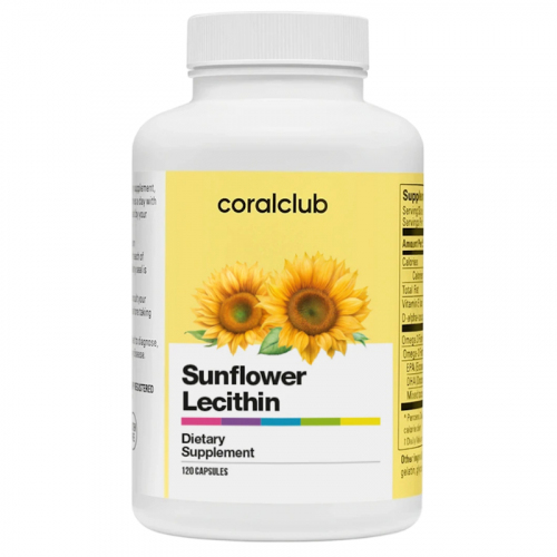 Aktīvā ilgmūžība: Sunflower Lecithin / Saulespuķu lecitīns (Coral Club)