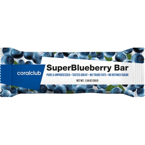 Енергия и работоспособност: SuperBlueberry Bar (Coral Club)