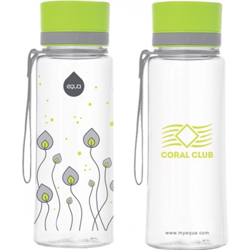 EQUA Butelka z Tritanu «Zielony listek» (Coral Club)