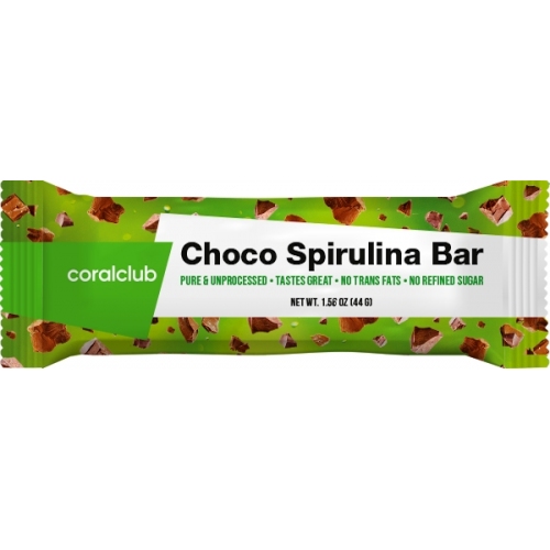 Energia: Choco Spirulina Bar (Coral Club)